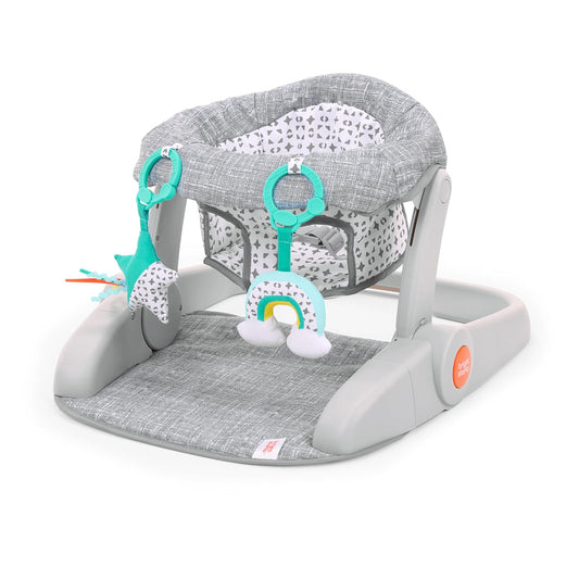 Bright Starts Learn - to - Sit Baby Floor Seat (Gray) - Kidsy