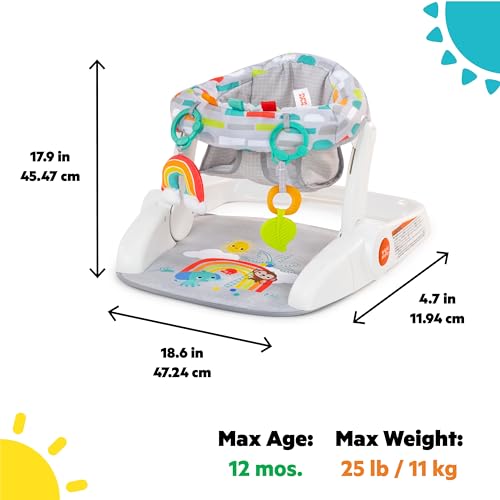 Bright Starts Learn - to - Sit Floor Seat (Playful Paradise) - Kidsy