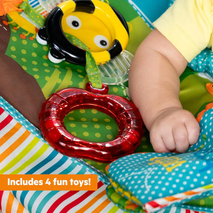 Bright Starts Pop 'N Jump Portable Baby Jumper, 6–12 Months (Owl Forest) - Kidsy