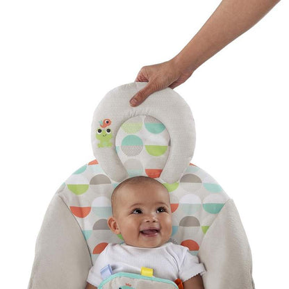 Bright Starts Soothing Vibrations Baby Bouncer (Happy Safari) - Kidsy