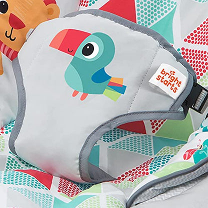 Bright Starts Soothing Vibrations Bouncer with Toy Bar (Toucan Tango) - Kidsy