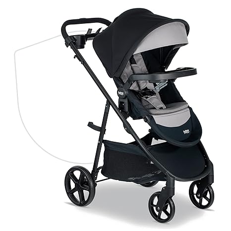 Britax Brook+ Modular Stroller (Graphite Onyx) - Kidsy
