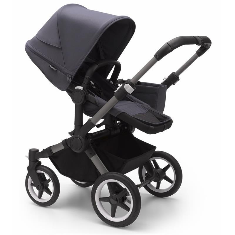 Bugaboo Donkey 5 Mono Complete Stroller (Graphite / Stormy Blue)