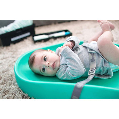 Bumbo Polyester Contoured Diaper Changing Pad (Aqua) - Kidsy