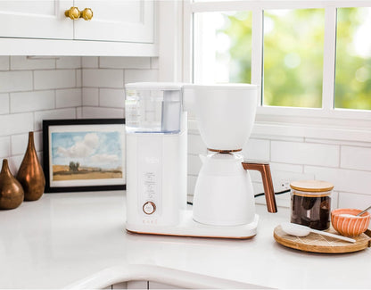 Café Specialty Drip Coffee Maker 10 - Cup Insulated Thermal Carafe WiFi Enabled (Matte White) - Kidsy