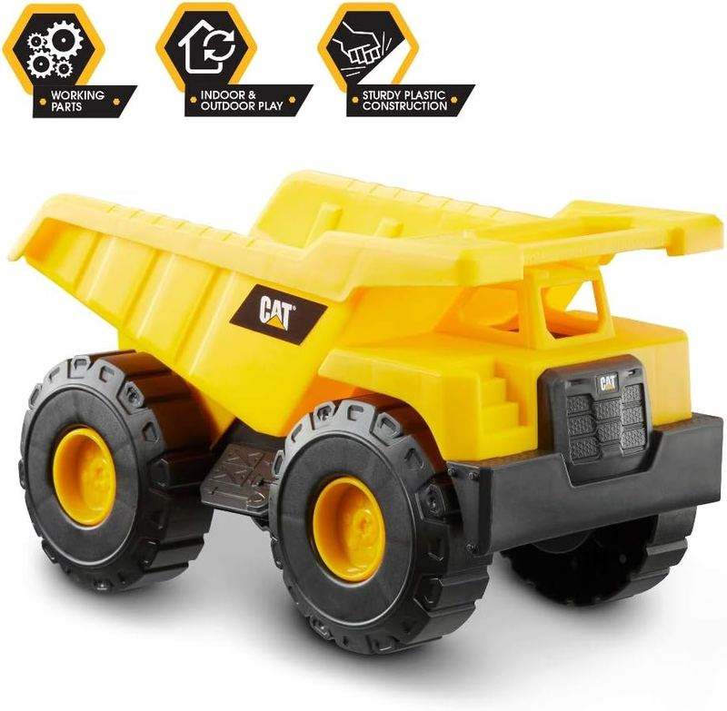 CAT Construction Toys 15" Dump Truck Toy Tough Rigs Dump Truck - Kidsy