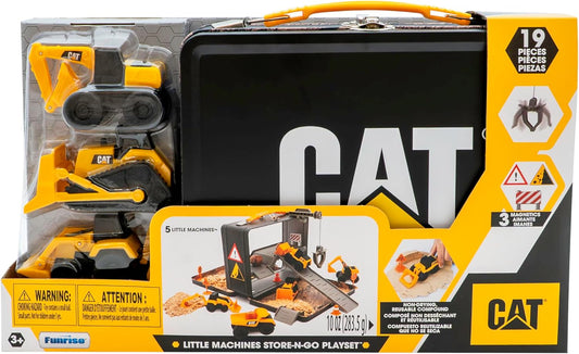 CAT Store N Go Multi - Level Construction Playset with Vehicles - Kidsy