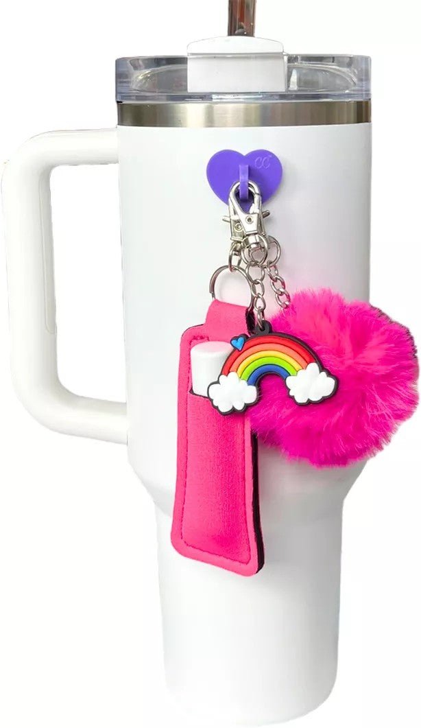 CharCharms Hook & Charm Bundle (Pink Rainbow) - Kidsy