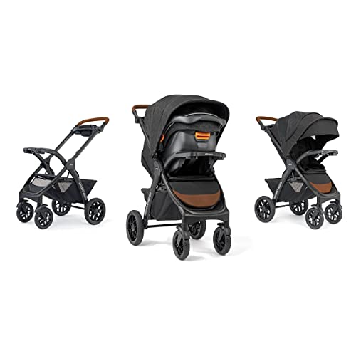 Chicco Bravo Primo Trio Travel System (Springhill/Black) - Kidsy