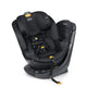 Chicco Fit360 ClearTex Rotating Convertible Car Seat (Obsidian/Black) - Kidsy