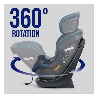 Chicco Fit360 SE Rotating Convertible Car Seat, 360° Rotation (Lupine Purple) - Kidsy