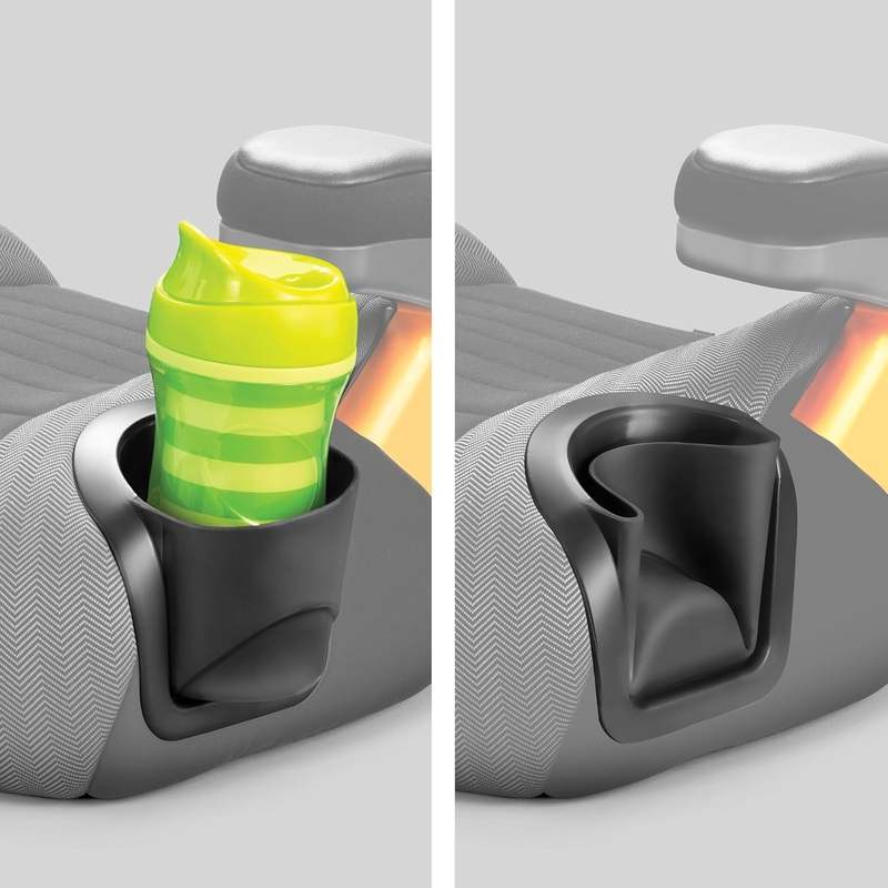 Chicco GoFit ClearTex Plus Backless Booster Car Seat (Sunset) - Kidsy