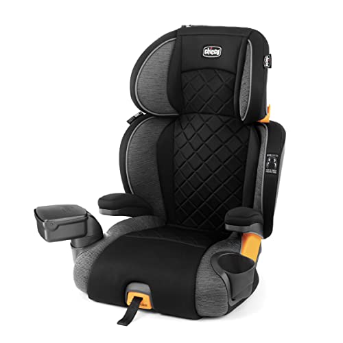 Chicco KidFit Zip Plus 2 - in - 1 Belt - Positioning Booster Car Seat (Taurus/Black/Grey) - Kidsy