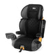 Chicco KidFit Zip Plus 2 - in - 1 Belt - Positioning Booster Car Seat (Taurus/Black/Grey) - Kidsy