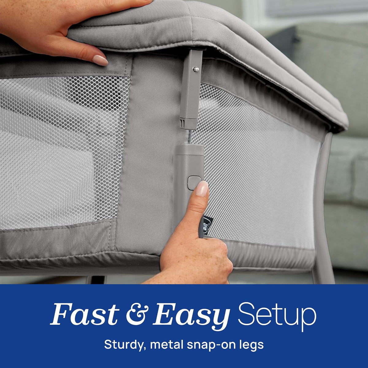 Chicco LullaGo Anywhere SE Portable Baby Bassinet | Lightweight - Kidsy