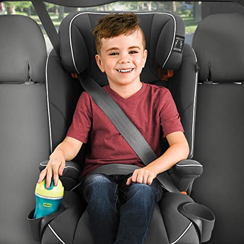 Chicco MyFit Harness + Booster Car Seat (Fathom/Grey/Blue) - Kidsy