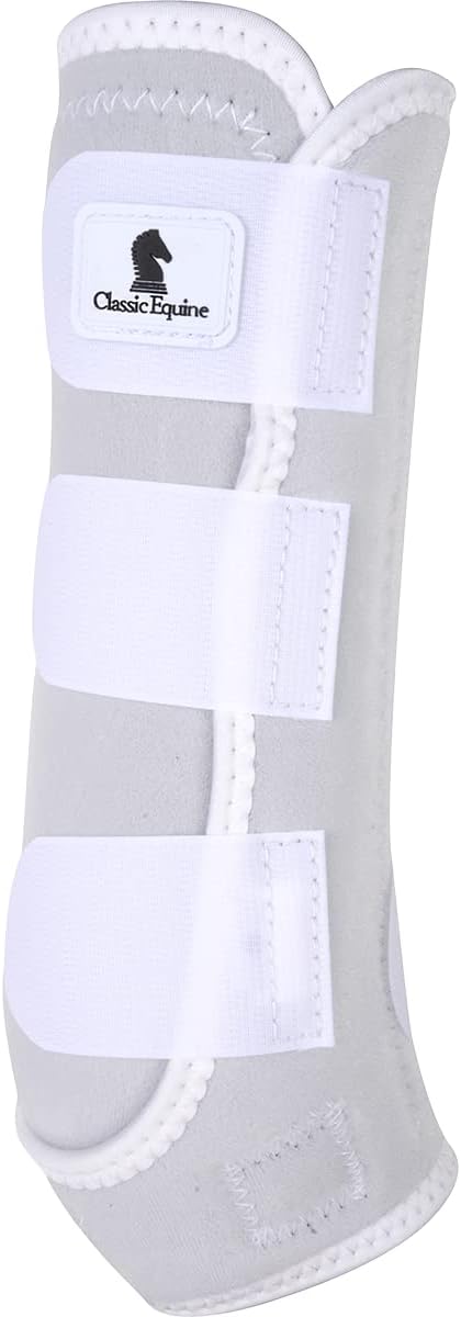 Classic Equine ClassicFit Hind Sling Boots - Small (White) - Kidsy