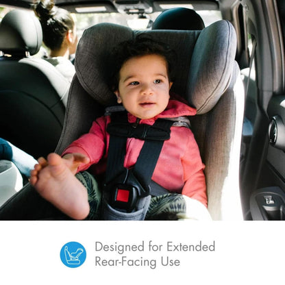 Clek Foonf Convertible Car Seat with Rigid Latch System (Edge Ziip) - Kidsy