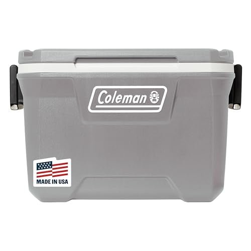 Coleman Classic Series Insulated Portable Cooler, Leak - Resistant Outdoor Hard Cooler Keeps Ice up to 5 Days, 52/70/120/150 Quart - Kidsy
