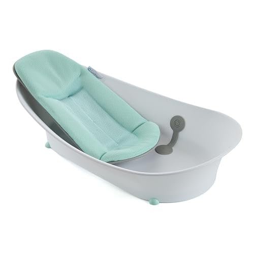 Contours Oasis 4 - in - 1 Comfort Cushion Infant Bathtub and Baby Bathtub (Blue/White) - Kidsy