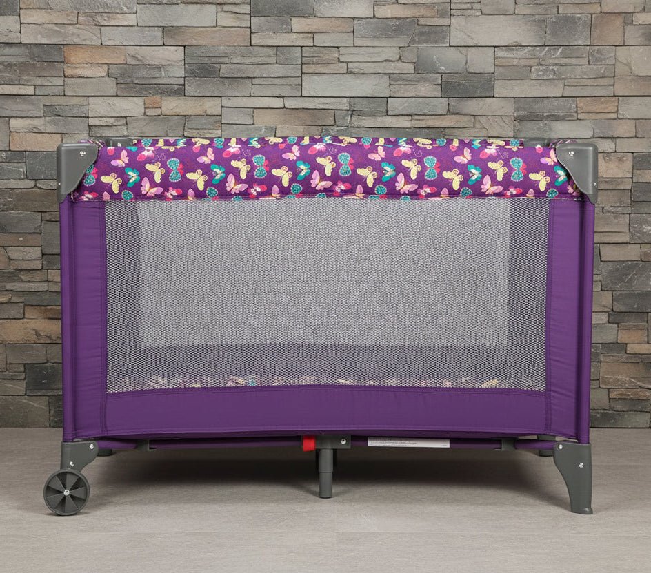 Cosco Funsport Compact Portable Playard (Butterfly Twirl) - Kidsy