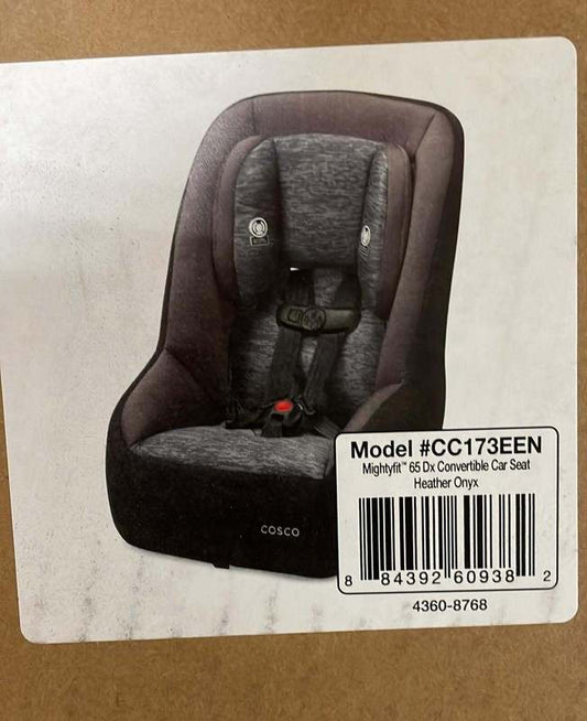 Cosco Mighty Fit 65 DX Convertible Car Seat (Heather Onyx) - Kidsy