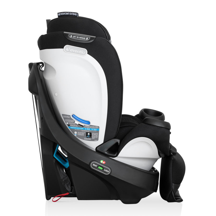 New Revolve360 Extend All-in-One Rotational Car Seat with SensorSafe