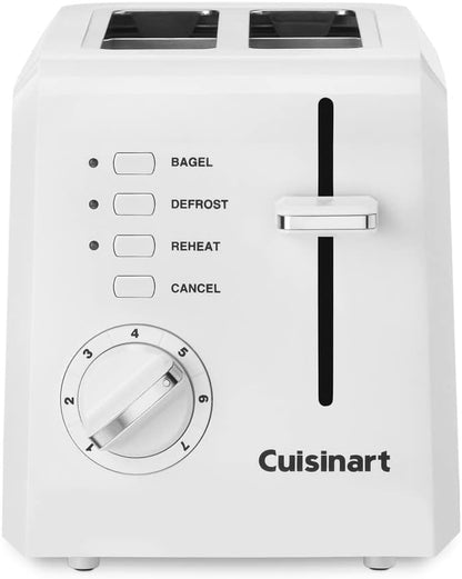 Cuisinart CPT - 122 2 - Slice Compact Toaster (White) - Kidsy