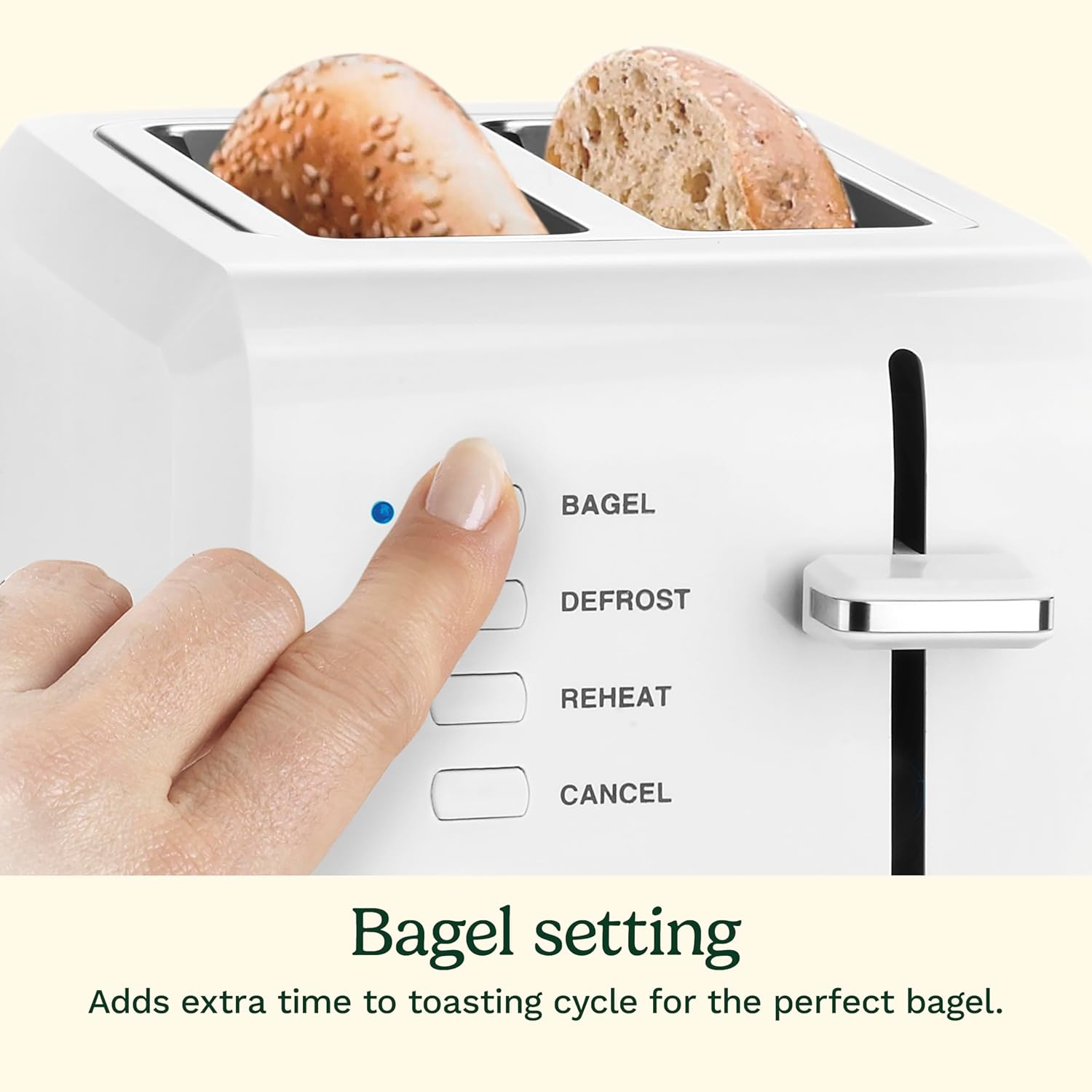 Cuisinart CPT - 122 2 - Slice Compact Toaster (White) - Kidsy