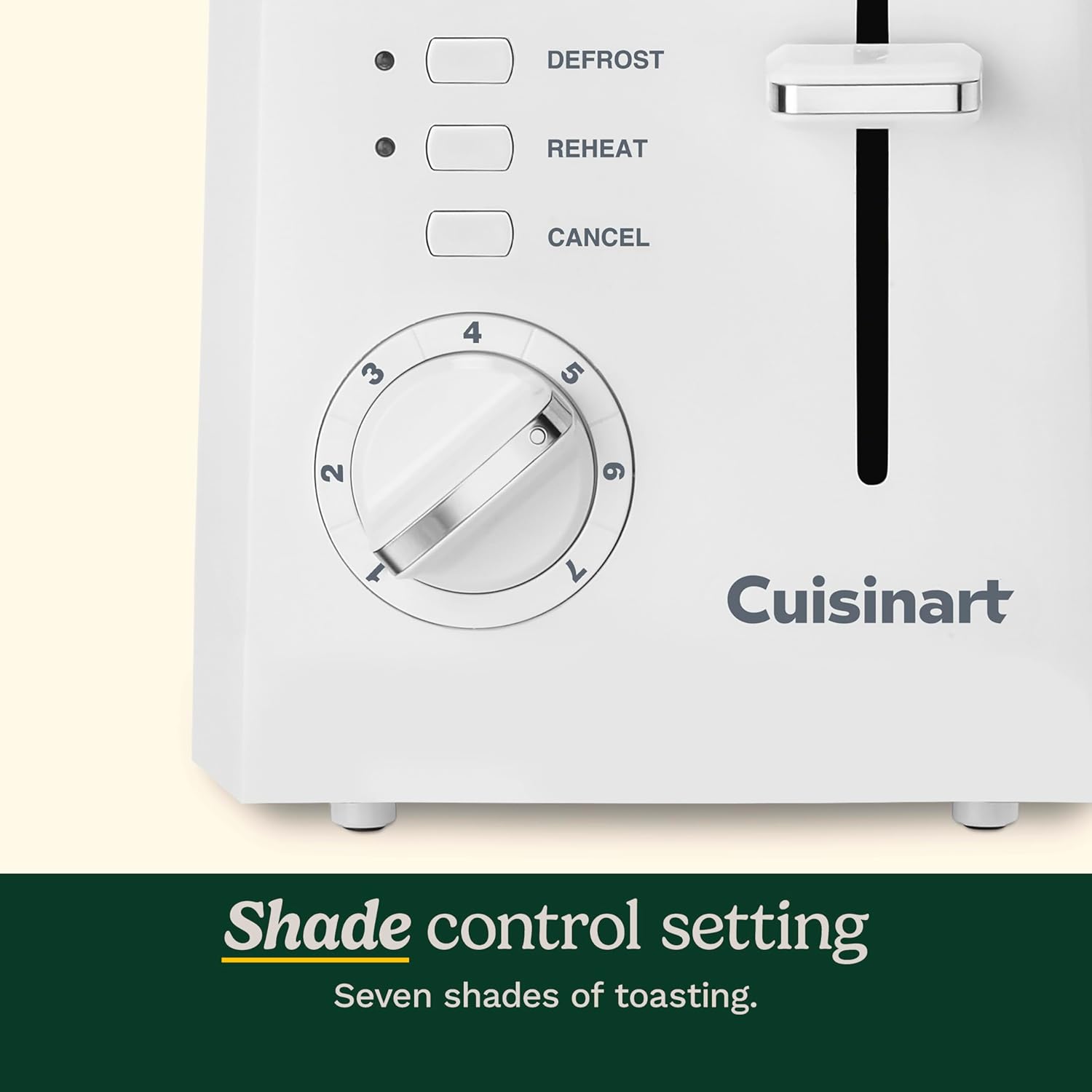 Cuisinart CPT - 122 2 - Slice Compact Toaster (White) - Kidsy