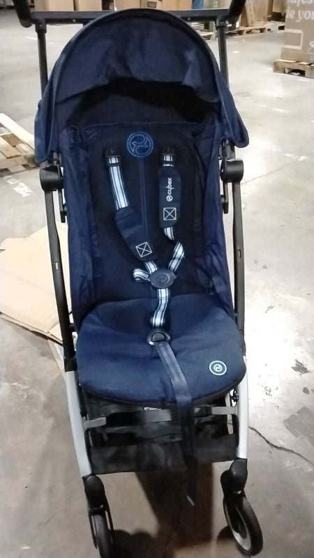 Cybex Libelle 2 Lightweight Travel Stroller with Compact Fold (Dark Blue) - Kidsy
