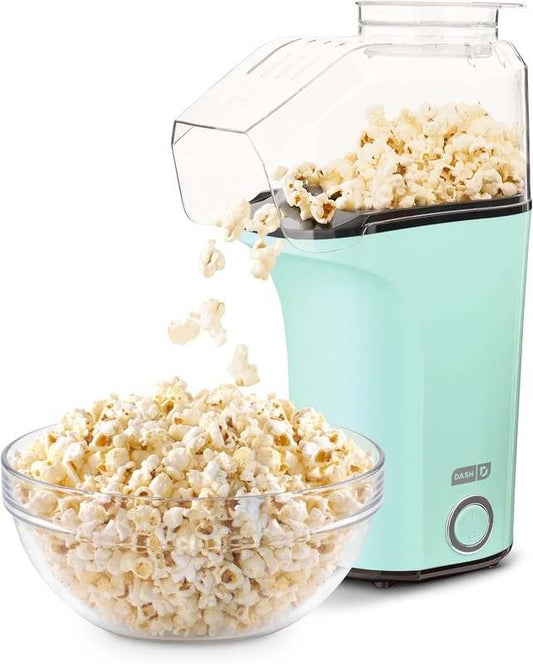 Dash 16 Cup Electric Popcorn Maker (Aqua) - Kidsy