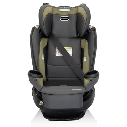 New Revolve360 Extend Rotational All-in-One Convertible Car Seat with Quick Clean Cover