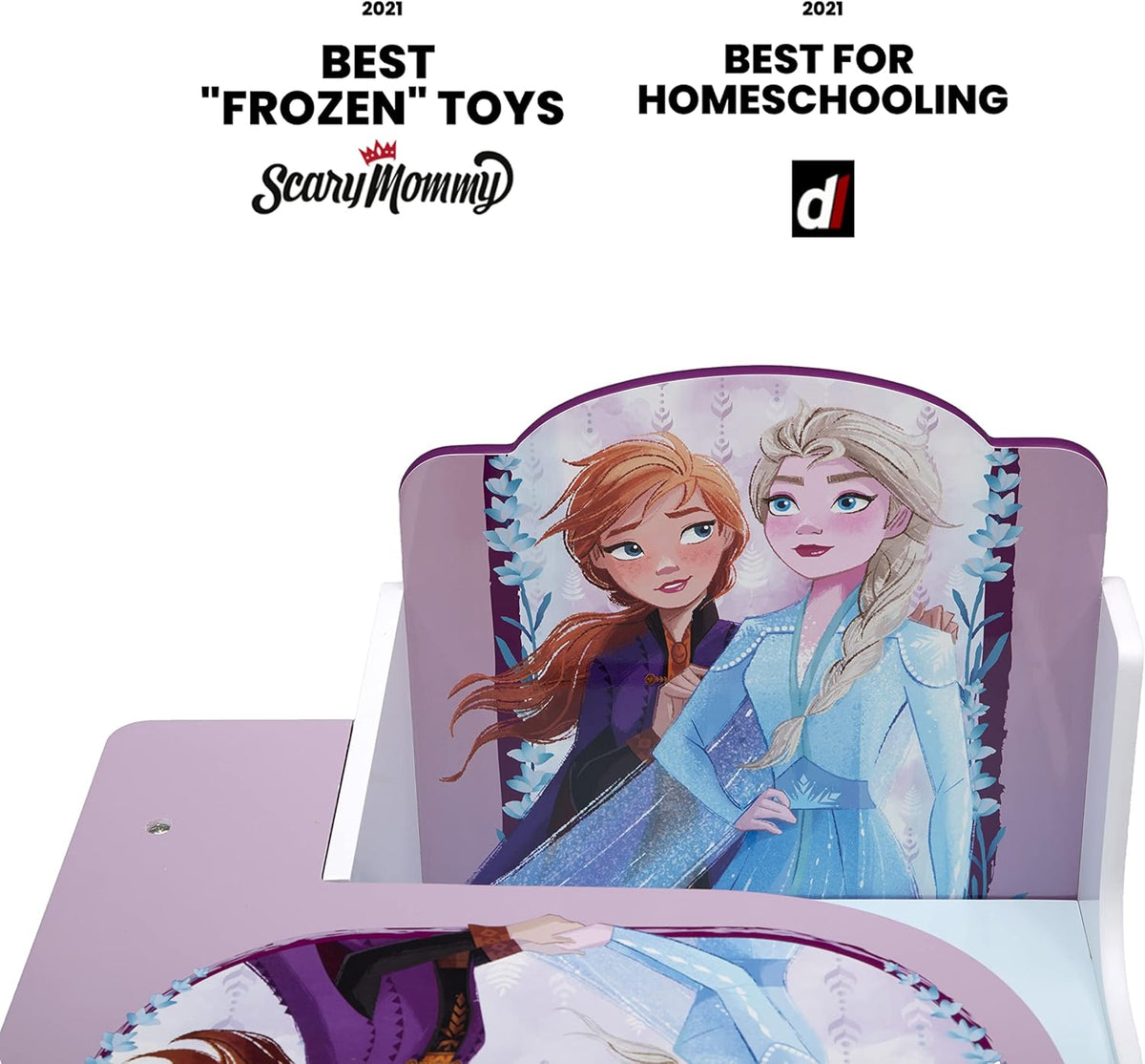 Delta Children Chair Desk with Storage Bin (Disney Frozen II) - Kidsy