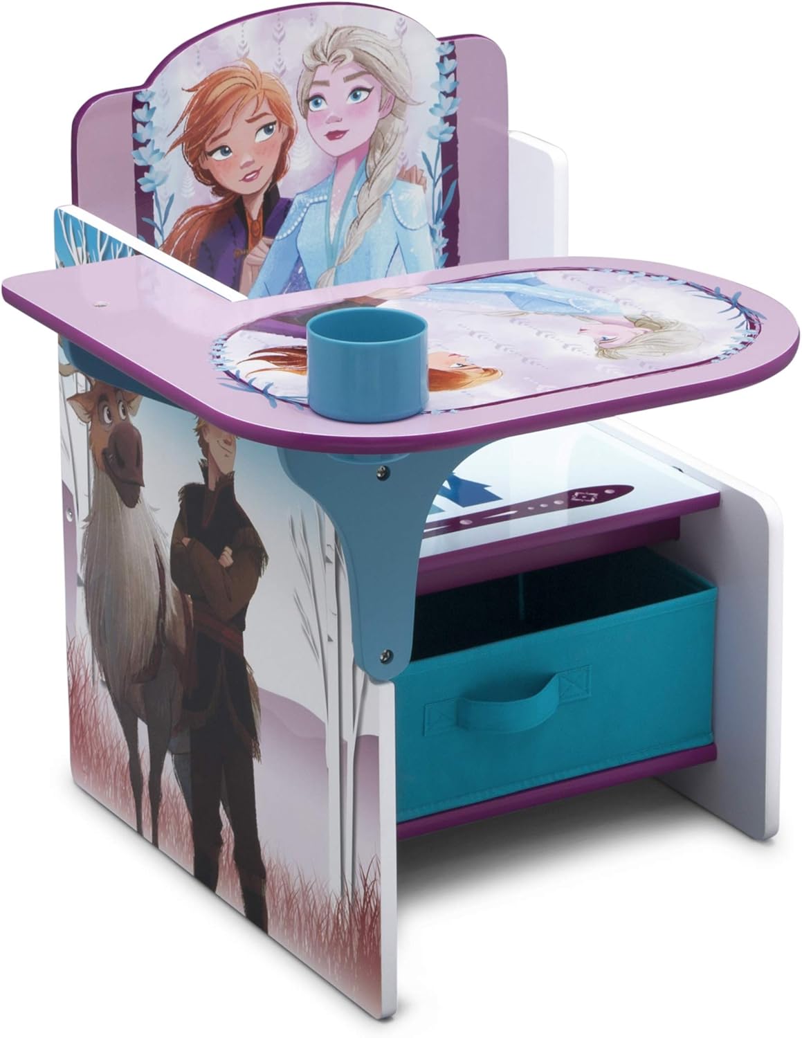 Delta Children Chair Desk with Storage Bin (Disney Frozen II) - Kidsy