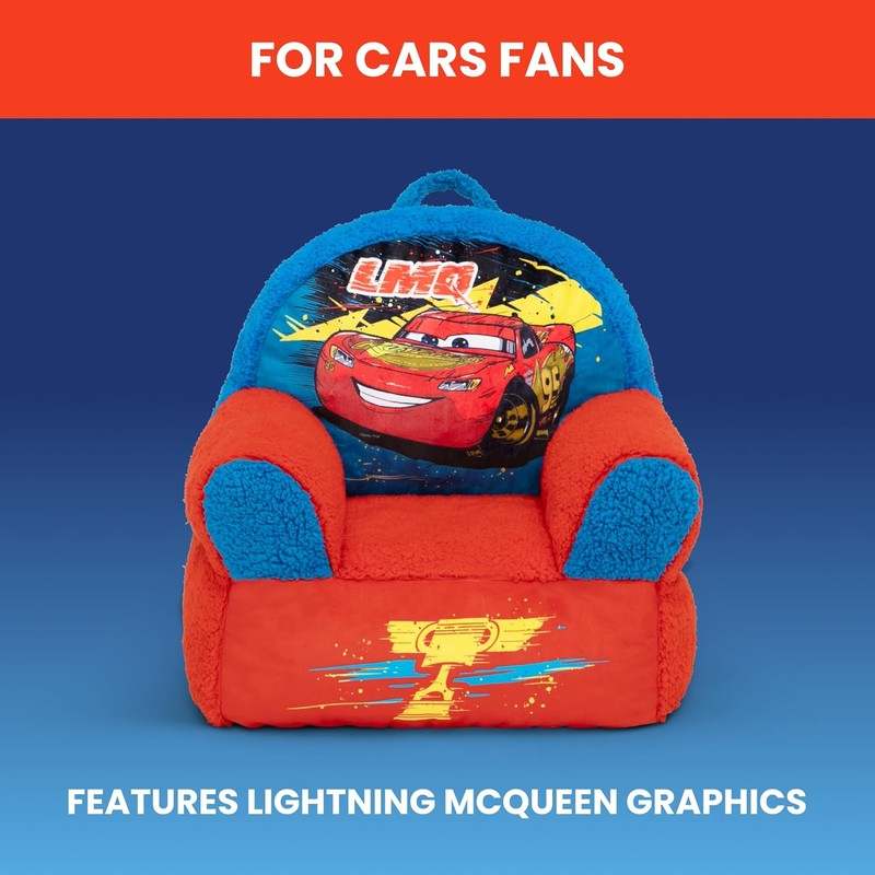 ‎Delta Children Cozee Buddy Chair (Cars) - Kidsy