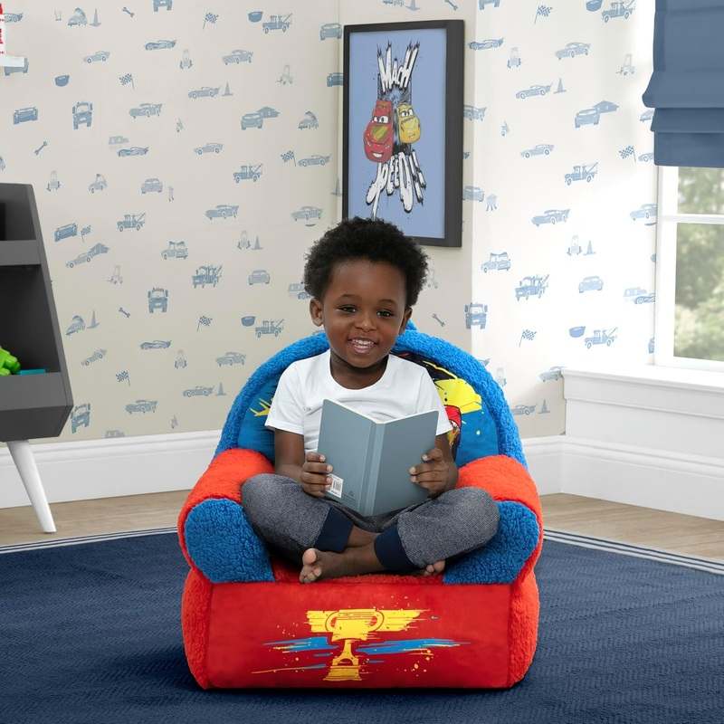 ‎Delta Children Cozee Buddy Chair (Cars) - Kidsy