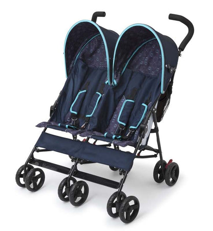 Delta Children LX Side by Side Double Stroller (Night Sky) - Kidsy