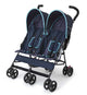 Delta Children LX Side by Side Double Stroller (Night Sky) - Kidsy