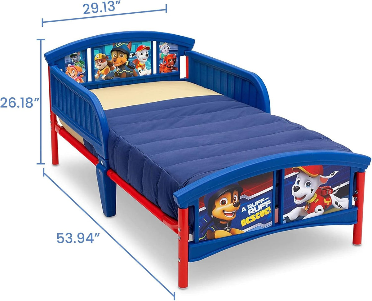 Delta Children Plastic Toddler Bed (PAW Patrol) - Kidsy