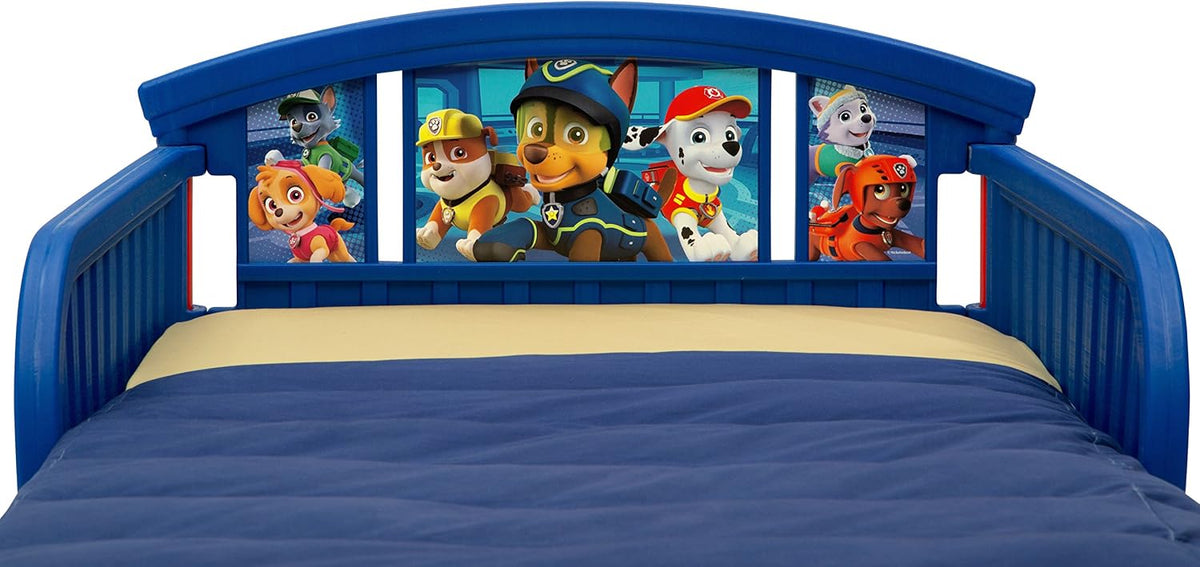 Delta Children Plastic Toddler Bed (PAW Patrol) - Kidsy
