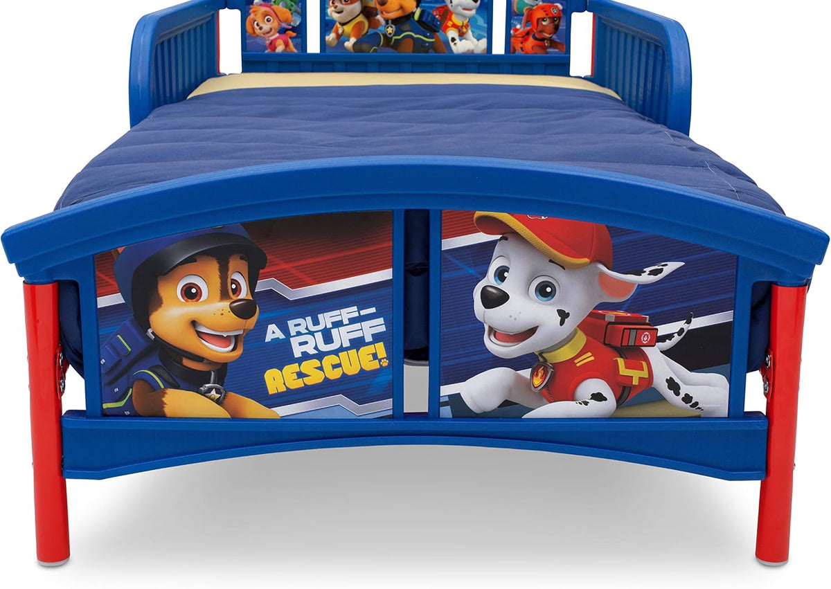 Delta Children Plastic Toddler Bed (PAW Patrol) - Kidsy