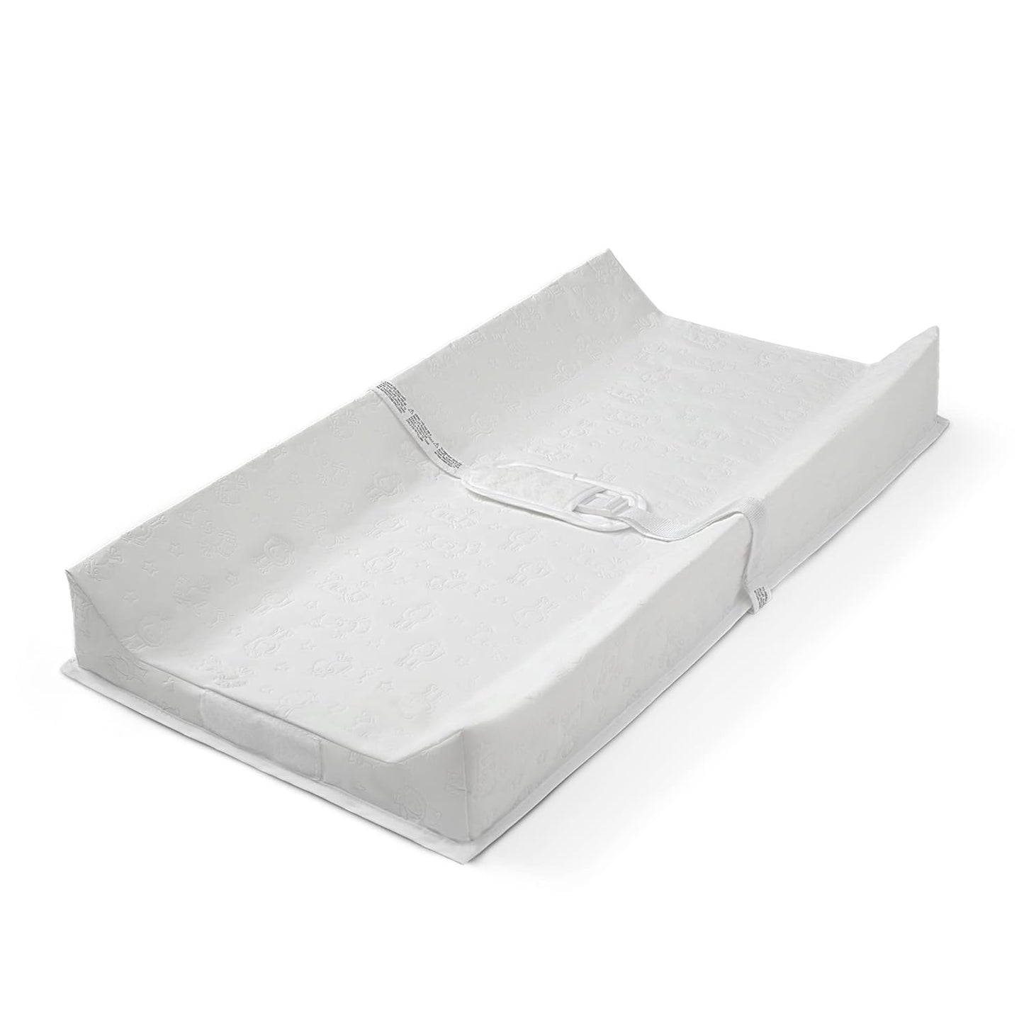 Delta Children Serta Perfect Sleeper 2 - in - 1 Deluxe Pillow Top Changing Pad & Portable Changing Mat (White) - Kidsy