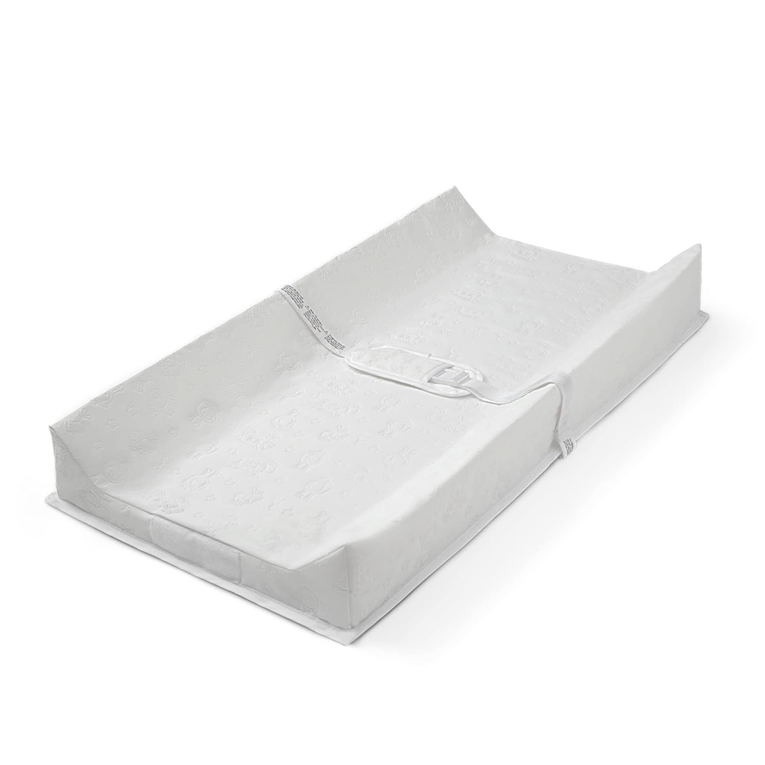 Delta Children Serta Perfect Sleeper 2 - in - 1 Deluxe Pillow Top Changing Pad & Portable Changing Mat (White) - Kidsy