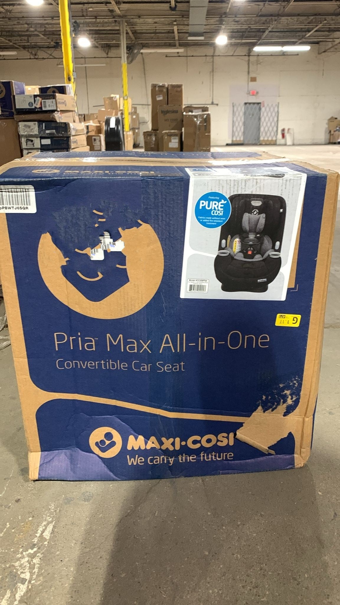 Maxi-Cosi Pria Max All-in-One Convertible Car Seat (Essential Black PureCosi)