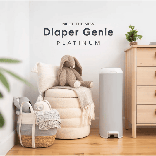 Diaper Genie Platinum Pail (Stone Grey) - Kidsy