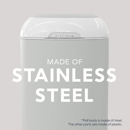 Diaper Genie Platinum Pail (Stone Grey) - Kidsy