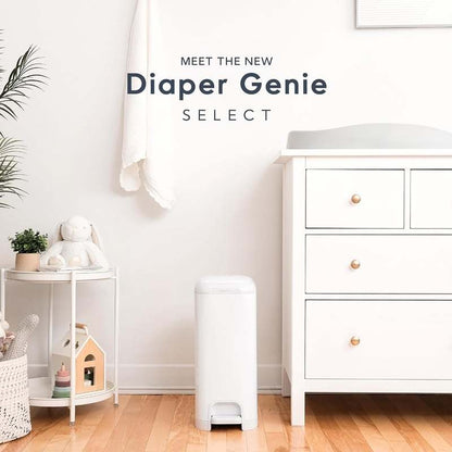 Diaper Genie Select Pail is Made of Durable Stainless Steel - Kidsy