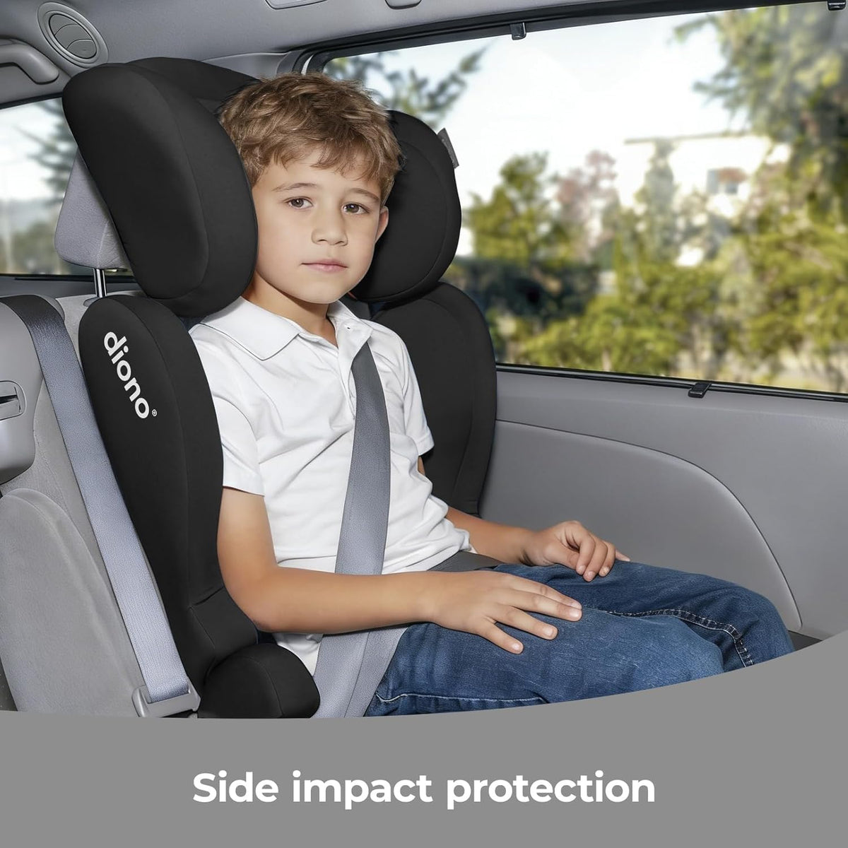 Diono Cambria LE, 2-in-1 Belt Positioning Booster Seat (Black) - Kidsy