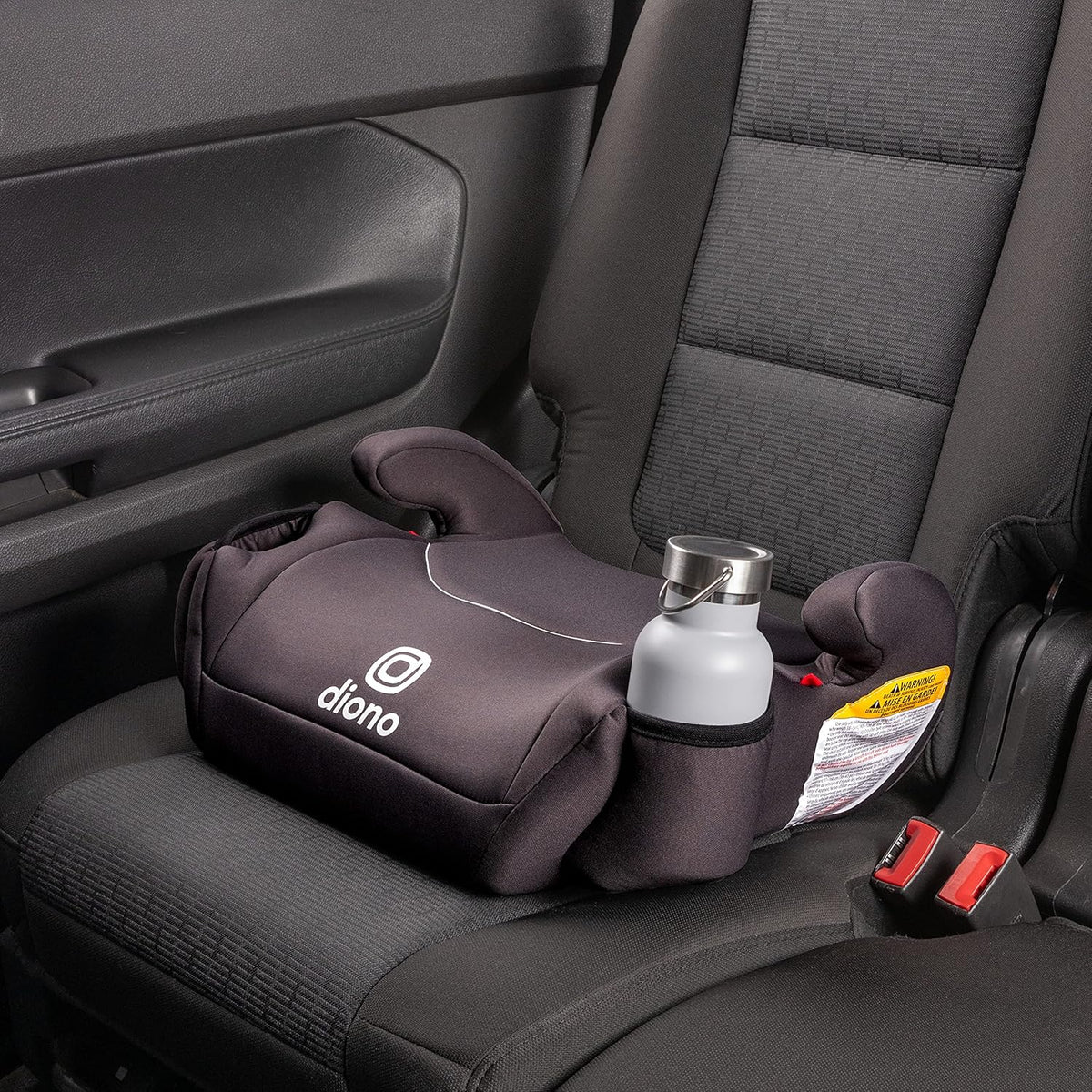 Diono Solana Backless Booster Car Seat (Black) - Kidsy